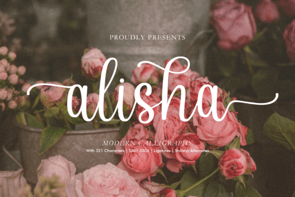 Alisha: Elevate Your Brand with This Elegant Script
