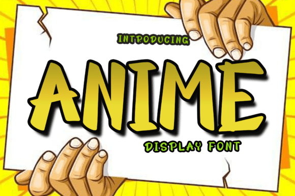 Anime Font: Capturing Casual Elegance in Modern Design
