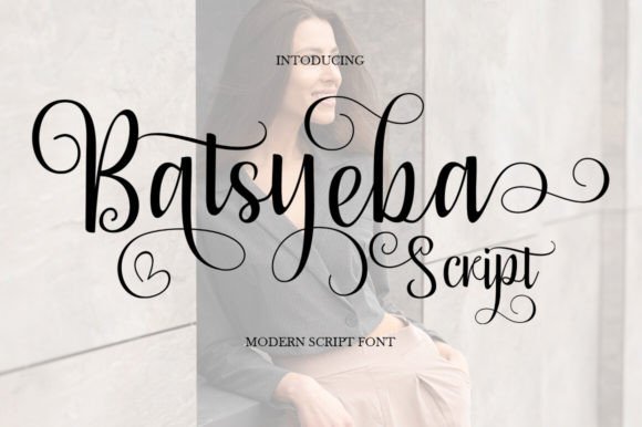 Batsyeba: A Fresh Take on the Modern Script Font
