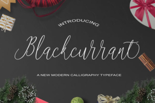 Blackcurrant: A Script Font with Personality and Polish