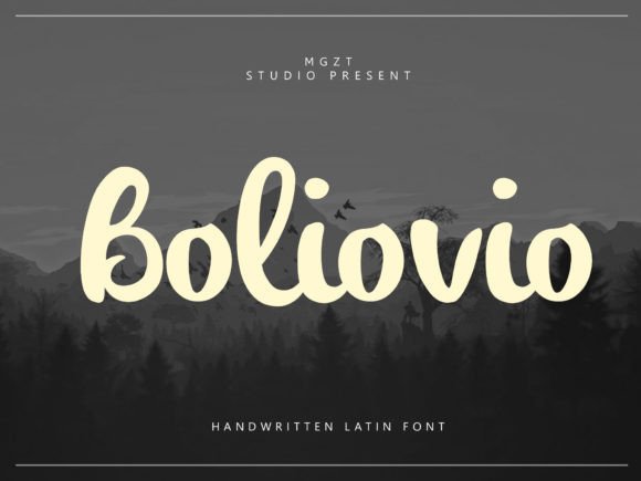 Boliovio: The Serif Font Blending Calligraphic Grace with Modern Utility