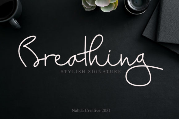 Breathing: The Stylish Script for Modern Design