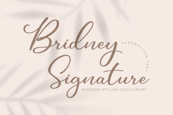 Bridney Signature: The Handwritten Font That Feels Like a Personal Touch