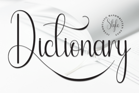 Dictionary: The Handwritten Script Font for Modern Branding