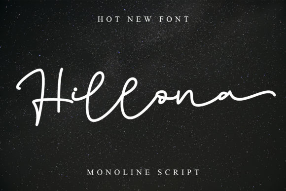 Discover Hillona: The Creative Font for Modern Designers