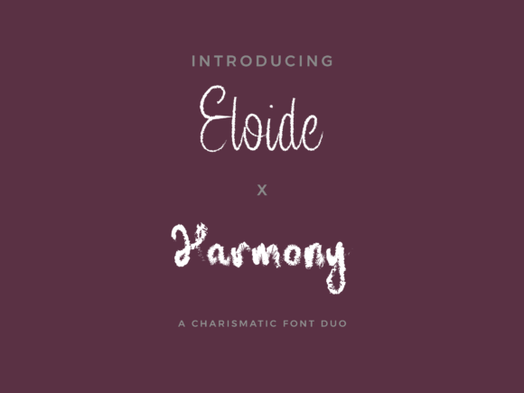 Eloide X Harmony Duo: A Font Pairing for Emotional Design