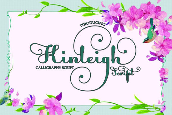 Kinleigh: The Dainty Script Font for Elegant Design Projects