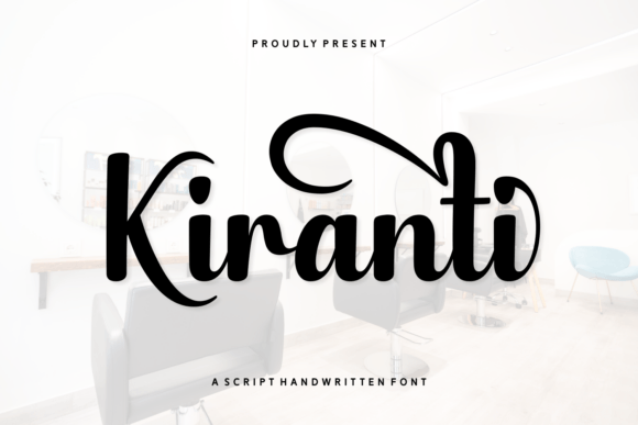 Kiranti: A Bold Script Font for Dynamic Design