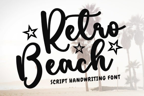 Retro Beach: The Script Font for Elegant, Handwritten Designs