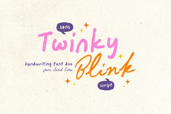 Twinky Blink: A Font Pairing for Authentic Projects